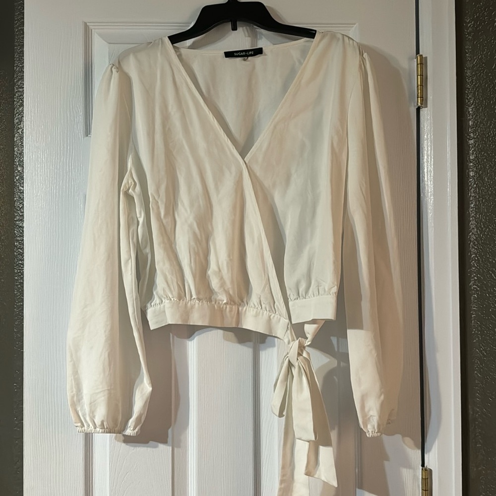 Tie Front Longsleeve (worn once)